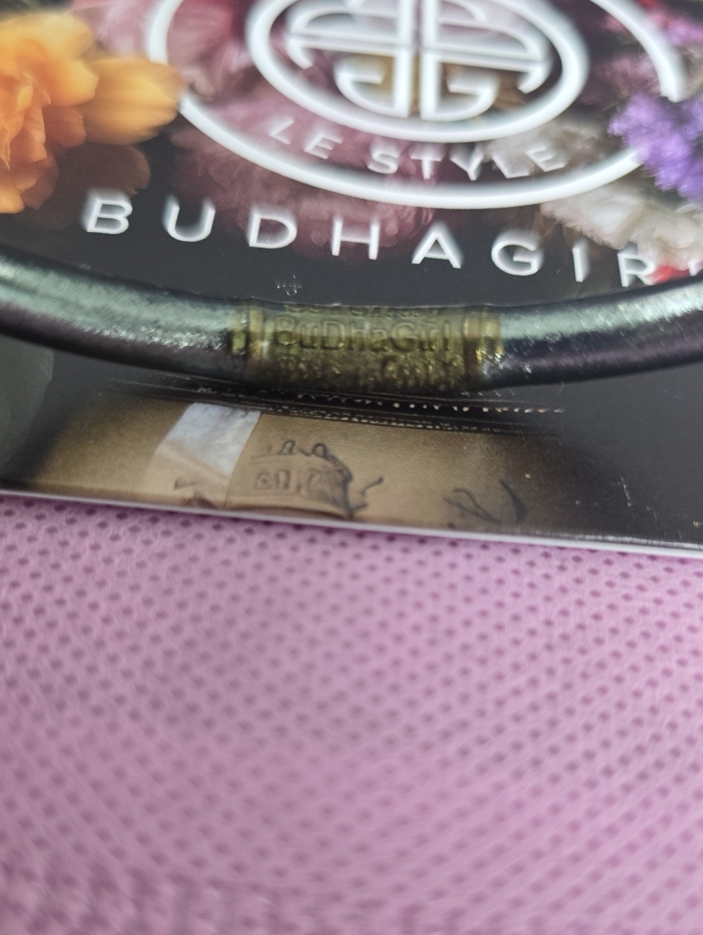 Budhagirl Graphite All Weather Bangle Single Small - Picture 4 of 4